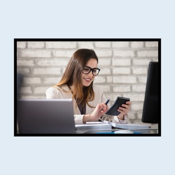 Checking Newsletter Graphic
